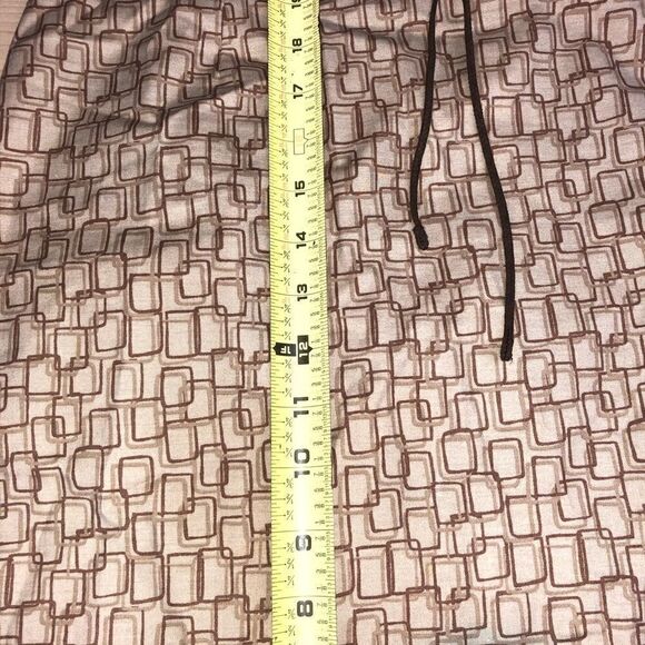 ANN TAYLOR stretch skirt size 6P Brown Tan Knee Length - Picture 4 of 5